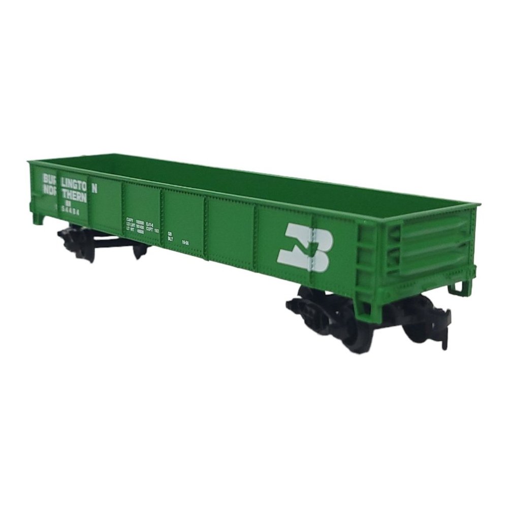 Vintage Life Like Trains Burlington Northern #554484 Gondola Car HO Scale 8549 - Picture 8 of 16